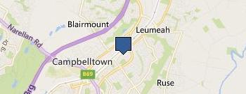 Catholic Funeral Service location map