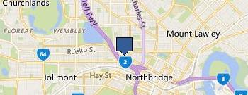 Central Leederville Dental location map