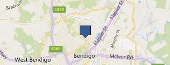 Central Victorian Sports Physiotherapy location map
