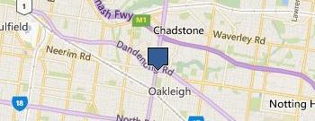 Chadstone Hyundai location map