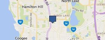 Cockburn Party Hire location map