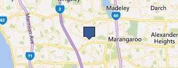 Curtis Optometrists location map