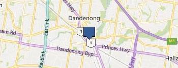 Dandenong Nissan location map