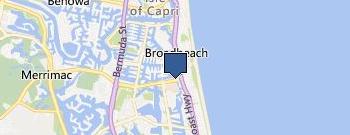 Dracula's location map