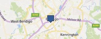 Drake Bendigo location map
