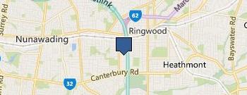 Eastern Recycling location map