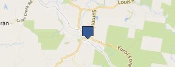Eco Cottages location map