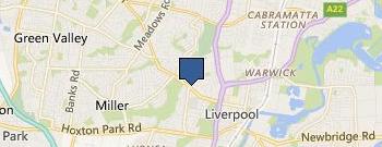 Elizabeth Drive Animal Hospital location map