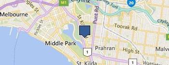 Enhance Dental location map