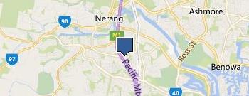 Enzed Gold Coast location map