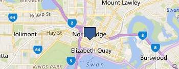 Eye Contact location map