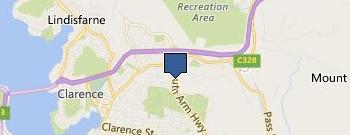 Fair Dinkum Sheds Hobart location map