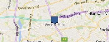 Fernwood Beverly Hills location map