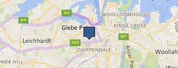 Fernwood Broadway location map