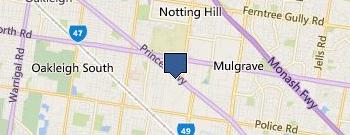 Fernwood Clayton location map