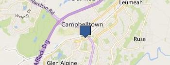 Fitness First location map