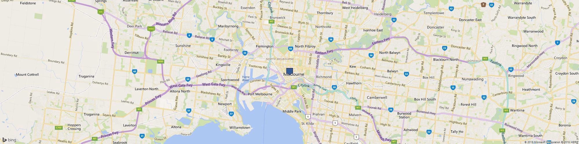 Flowers Across Melbourne cover photo