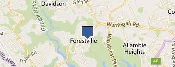 Forest Tyres location map