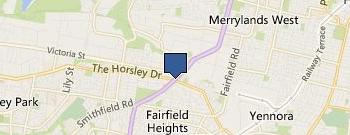 Forty Winks location map