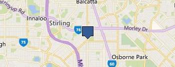 Founded location map