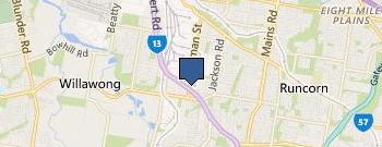 Frog Glass location map