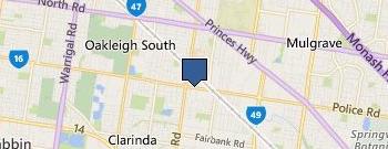 Fry's Self Storage location map
