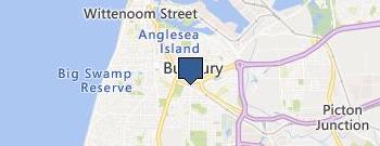 Fuller New & Second Hand Furniture location map