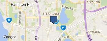 G J North & Associates location map