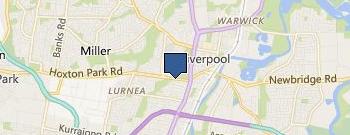 Gill Avenue Veterinary Hospital location map