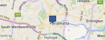 Goodstart Early Learning Parramatta. location map