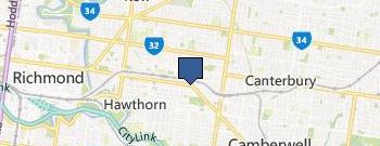 Guardian Storage location map