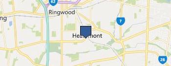 Heathmont Dental location map