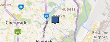 Hi-Tech Linemarking location map