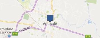 Hotondo Homes Armidale location map