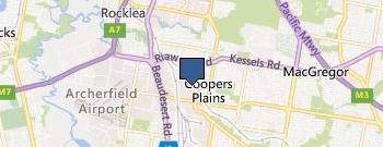 J C Signs location map