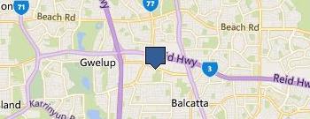 Kanga Loaders WA location map