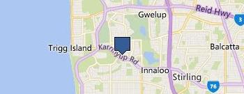 Karrinyup Shopping Centre location map