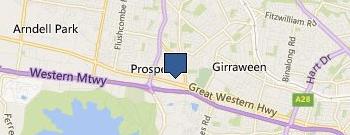 Kennards Self Storage location map