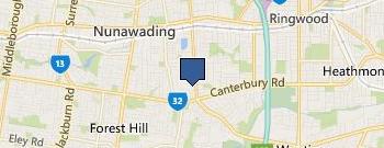 Kennards Self Storage location map