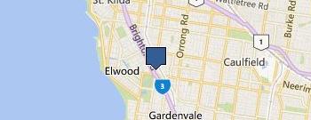 Kingsford Podiatry location map