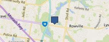 Kingston Plant Hire location map