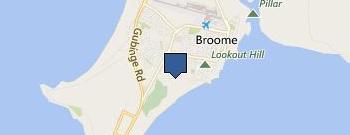 Kleenheat Gas House Broome location map