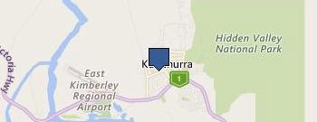Kununurra Visitor Centre location map