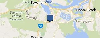 Laguna Bay Air Conditioning Noosa location map