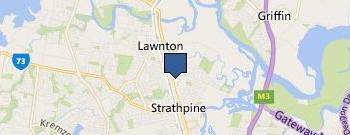 Laserzone location map
