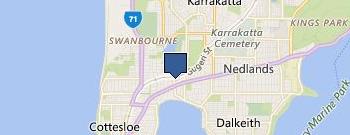 Lavare location map
