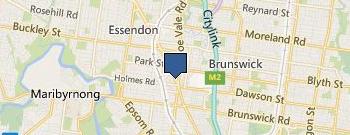 Le Brun Glezakos location map
