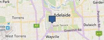 Lexus Of Adelaide location map