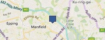 Macquarie Centre location map
