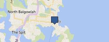 Manly Creative Hair & Beauty location map